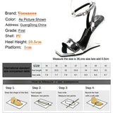 Sandals Women Shoes Special-shaped High Heel 10.5CM Wedges Women Summer Sandals Woman Shoes Ladies Classic Female