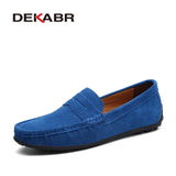 Big Size 38~49 Men Loafers Real Leather Shoes Fashion Men Boat Shoes Brand Men Casual Leather Shoes Male Flat