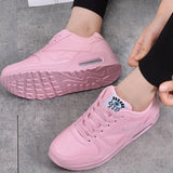 Sneakers Women Vulcanized Shoes Platform Ladies White Red Breathable Flat Lace Up Female Men Basket Femme Plus Size