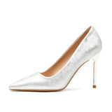 Chinese Style Sharp Thin Heel Single Shoes Beautiful High-End With Horse-Faced Skirt Temperament Cheongsam High-Heeled