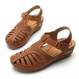 Breakj Sandals Women's Thick-Soled Summer Hole Shoes Slopes And Thick-Soled Large-Size Octight Fish
