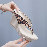 Breakj Cm Bohemian Beach Sandals Thick Soles Heel Clipper Waterproof Table Word Toe