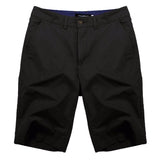 Summer Casual Shorts Classic Mens Fashion Shorts Cotton Knee Length Chinos Sweatpants Shorts Big Size 44 Masculina Bottom