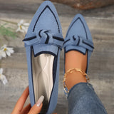 Women's Shoes Loafers Ballet Flats Pointed Toe Barefoot Slip-on Sandals Casual Low Heel Luxury Brand Woman Shoe New in