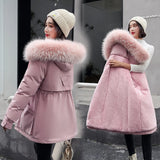 Fashion Winter Jacket Thick Warm Short Parkas Women Winter Coat Elegant 8 Colors Cotton Hooded Jackets Female