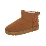 Winter New Thick-Soled Large-Size Lovers Plush And Thickened Warm Cotton Boots Leisure Korean Version Of Snow