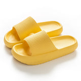 Thick Platform Cloud Slippers Summer Beach Eva Soft Sole Slide Sandals Leisure Ladies Indoor Bathroom