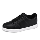 Breakj 48 Small White Shoes Men's And Women's Primary And Secondary School Students Leisure Pure Color Plate Shoes Men's Leather Shoes Size No.