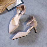Breakj New Simple Sexy Nightclub Stiletto Shallow Mouth Pointed Out A Word With Single
