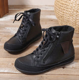 Breakj New Autumn And Winter Barefoot Boots Plus Velvet Warm Short Boots Men And Women The