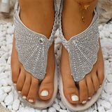 Size Fan Sandals Women 2023 Summer New Bohemian