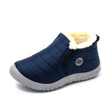 Boots Non-Slip Waterproof Winter Ankle Snow Boots Women Platform Boots Female Winter Shoes With Thick Fur Botas Mujer