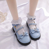 Shoes Women Japanese Mary Jane Shoes JK Uniform Leather Shoes Female Girls Students Platform Shoes Sweet Lovely