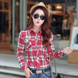 Winter New Arrivals Warm Women Plus Velvet Thicke Plaid Shirt Style Coat Jacket Woman Casual Tops Clothes Female