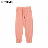 Winter Thicken Fleece Loose Women Pants Trousers 2021 Casual Drawstring Cotton Warm Female Sweatpants Ladies