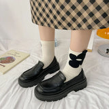 platform shoes School Uniform shoes Jk Student Shoes Girls Women Lolita shoes Girl Round Toe lolita mary janes Vintage