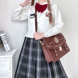 2022 New ita bag Cute Japanese JK uniform bag backpack College girls shoulder bag Lolita Women Cosplay commuter messenger