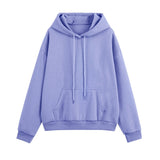 Tracksuits Women Casual Solid Long Sleeve Hoodie Pants Set Autumn Winter Fleece Warm Suit Female Sportwear Hooded