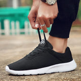 Men Sneakers 2021 New Men Casual Shoes Lace Up Men Running Shoes Lightweight Comfortable Breathable Walking