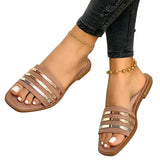 Fashion Women Sandals Woman Slipper Casual Beach Shoes Female Outside Flats Women's Outdoor Summer Footwear