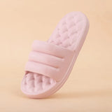 Non-slip Slippers Women Flip Flops Bathroom Black Flip Flops Mens Summer Home Women Slides Mute Soft Platform