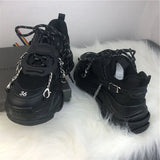Women's Fashion 2021 New Wild Net Red Thick-Soled Non-Slip Casual Sports Thick bottom Running Shoes Shoes for Women
