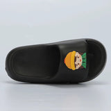 Platform House Slippers Women 2024 Summer Kawaii Non Slip Bathroom Flip Flops Woman Eva Soft Thick Bottom Slides