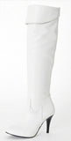 Women Boots Thin High Heels Boots Women Sexy Over Knee Ladies Boots Spring Autumn Shoes Black White Shoes botas de
