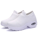 Women's Summer Sneakers Breathable Socks Sport Running Shoes Women Air Cushion Running Sneakers Women Jogging