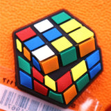 Sale 1pcs Diamond Ring Shoe Charms Original Onion Rose Shoe Accessories Buckle Chemicals Shoes Decorations Drumsticks