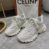 Design Women Chunky Sneakers 2021 Summer Mixed Colors Women's Shoes Breathable Lightweight Ladies Dad Shoes Sport