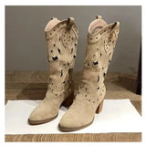 women's boots, pointed cut, heavy-duty sole, multiple colors 2023 Spring