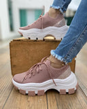 2021 New Sock Sneakers Plaform Slip On Breathable Kniting Casual Women Shoes Good Quality Light Mesh Walking