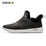 Anti season clearance Men Boots Casual Winter Sneakers Leather Vintage Comfortable Plush Snow Ankle Boots Walking