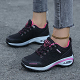 Breakj And Winter Outdoor Hiking Shoes Thick Soles High Rocking Shoes Anti-Slip Soft Soles Mother Shoes Leisure Tourism Women's Shoes