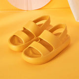 For Women 2021 Summer Platform Shoes Outside Slippers Women's Soft Beach Slides Thick Sole Non-slip Indoor Des