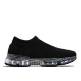 Sneakers Knitted Breathable Women's Vulcanized Shoes Lace Up Casual Flat Shoes Female Spring Ladies Running Shoes