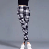 Graffiti Leggings Floral Patterned Print Leggins For Women Leggings Houndstooth Sale Elastic Design Vintage Leggins