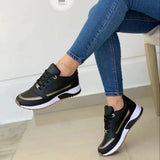 Breakj Cross-Lace With Loose Pastry Sedical Scalping Sneer Scalping Sneakers Single-Shoe Flat-Soled Round-Headed Single-Shoe