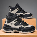 Breakj Men's Shoes Autumn 2025 New Ride Sports To Help Outdoor Retro Mountaineering Thick Bottom Anti-Slip Wear Short