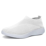 Women's Sneakers Breathable Casual Shoes Comfy Sneakers Women Mixed Colors Summer Sock Shoes Femme Big Size Zapatos