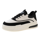 Breakj Small White Shoes Women 2025 Autumn New Casual Fashion Thick-Sed Loose Pastry Plate Shoes Trendy Round Head With