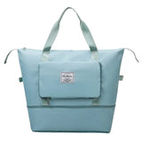 Oxford Handbags Outdoor Waterproof Foldable Travel Bag Large Capacity Tote Bag Gym Shoulder Bag Women's Bag