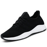 Men Sneakers Male Shoes Adult Red Black Gray High Quality Breathable Non-slip Soft Mesh Men Shoes Summer Size