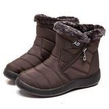 Warm Women Boots 2022 Fashion Waterproof Boots For Winter Shoes Women Casual Lightweight Ankle Botas Mujer Winter