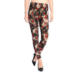 Fashion Women Hot Leggings Floral Print Fitness Leggins Sexy Legging High Waist Workout Leggin Elastic Pants Drop