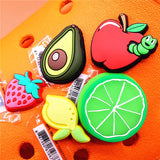 Various Fruit Designer Shoe Charms 5pcs/lot Croc Buckle Accessories Luxury Clog Jewelry Decorations Gift Preferred
