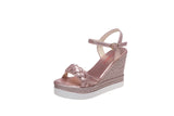 Breakj Summer 2023 Roman Sandals Fairy Style New Fashion High Heel Platform Comfortable Increased Lightweight Women's