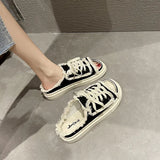 2022 New Fashion Canvas Slippers Women Summer Platform Sandals Outdoor Women's Slippers Beach Sandals Indoor Women's