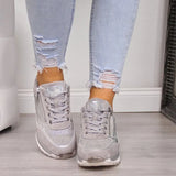 Women's Shoes Wedges Sneakers Women Vulcanize Shoes Shake Women Shoes Fashion Girls Sport Woman Footwear Loafer
